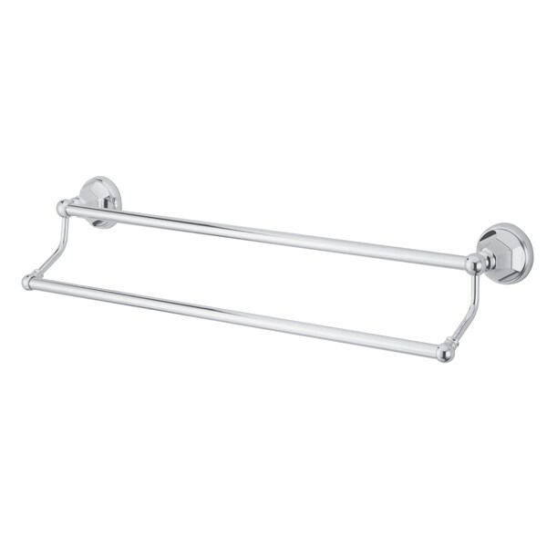Metropolitan 24" Dual Towel Bar, Chrome